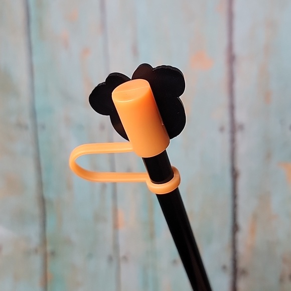 Minnie Mouse Pumpkin Straw Topper - Picture 2 of 5